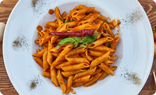 Chili Oil Vodka Pasta - HotJiang