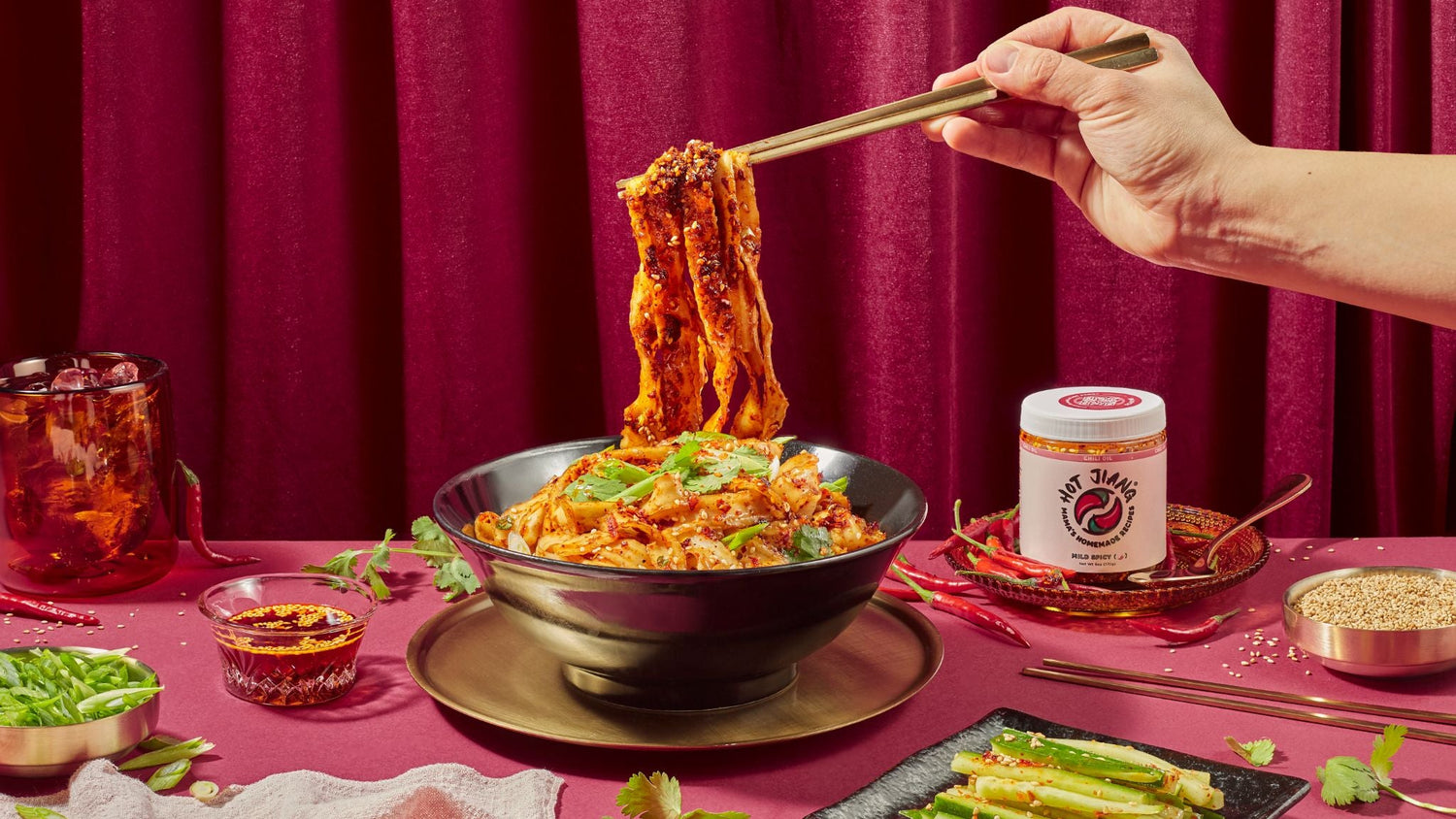 Dry Noodles With a Kick (Vegan) - HotJiang