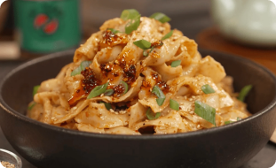 Peanut Chili Oil Noodles - HotJiang